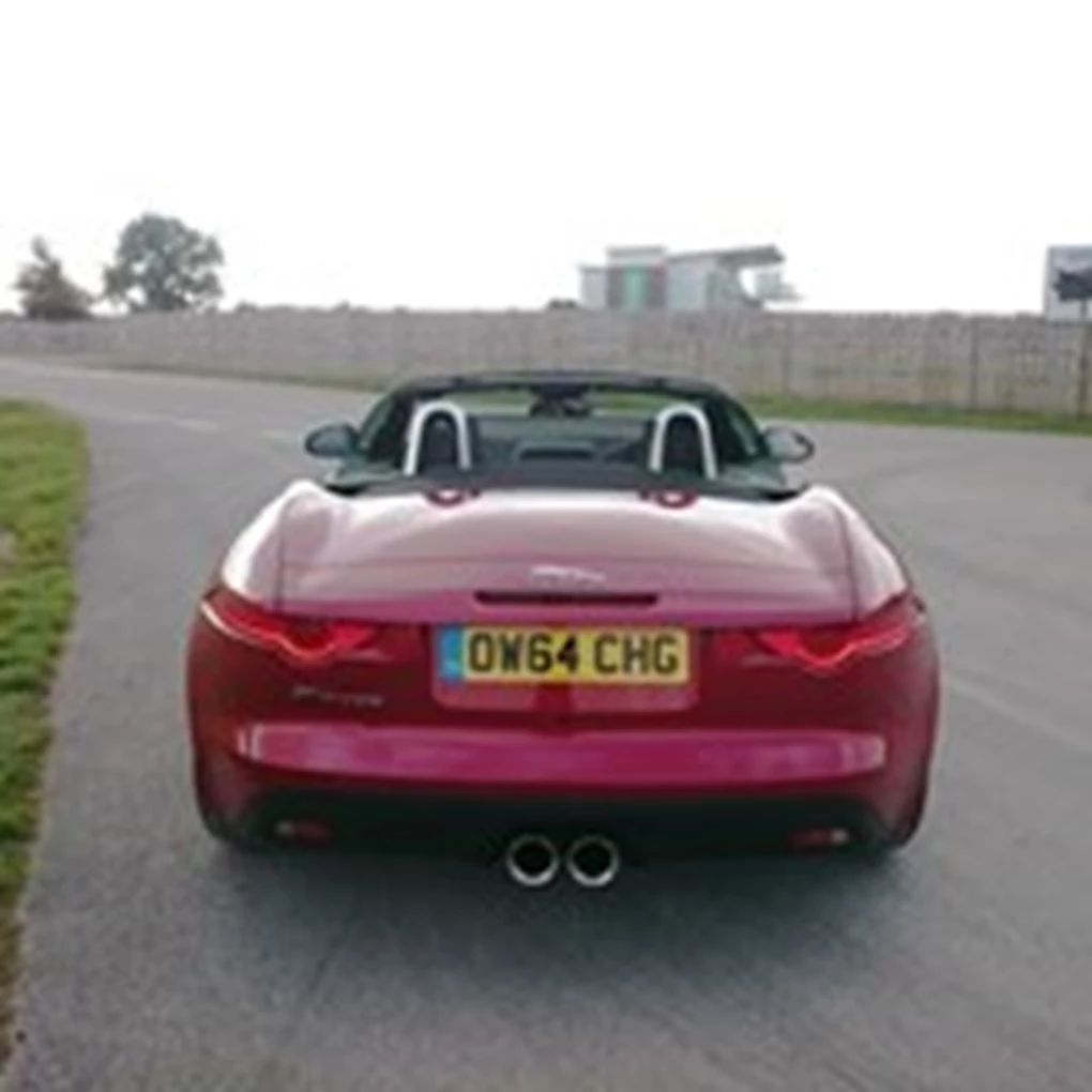 Jaguar F-Type Convertible Rear