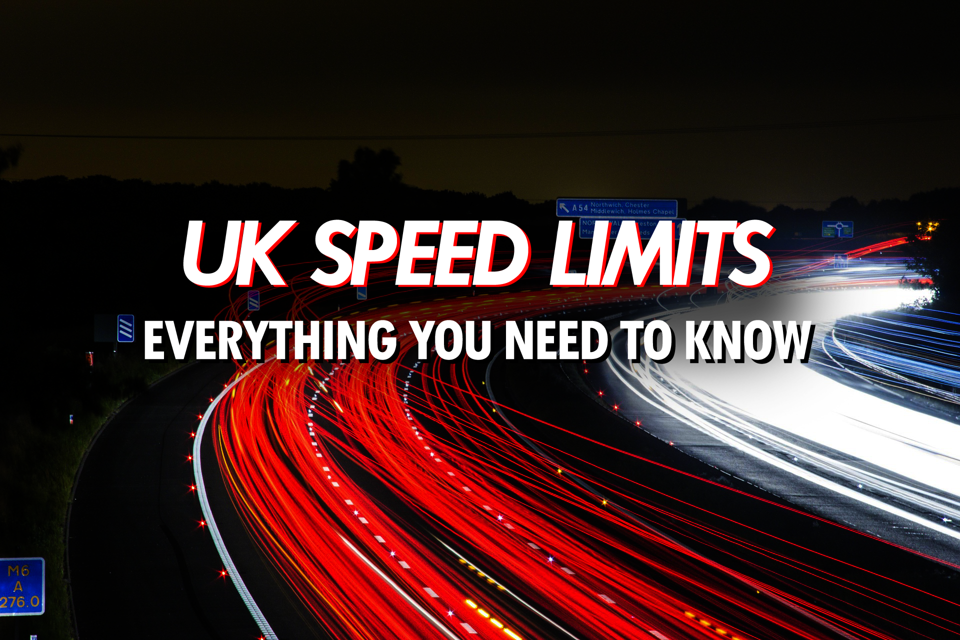UK speed limits, everything there is to know 